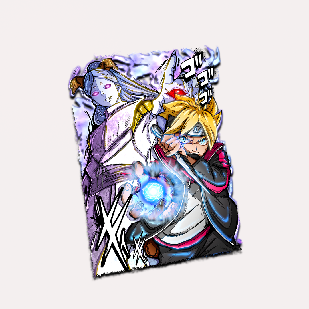Boruto and Momoshiki Sticker